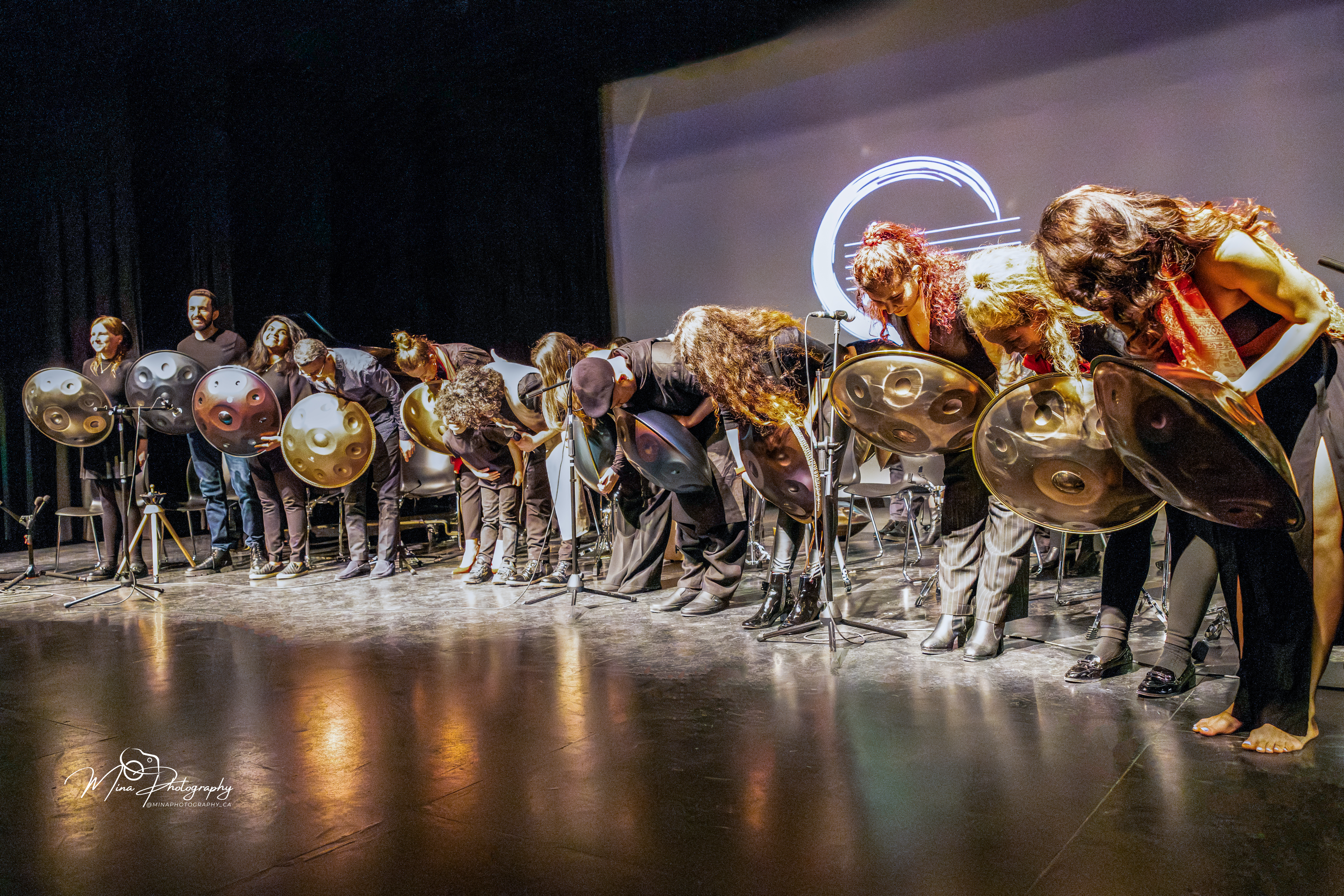 Music event with students performing